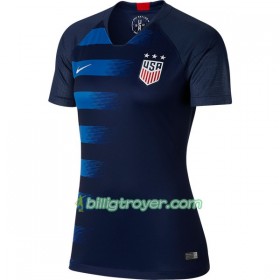 Billige Fotballdrakter USA Dame 2018 Kortermet Bortedraktsett